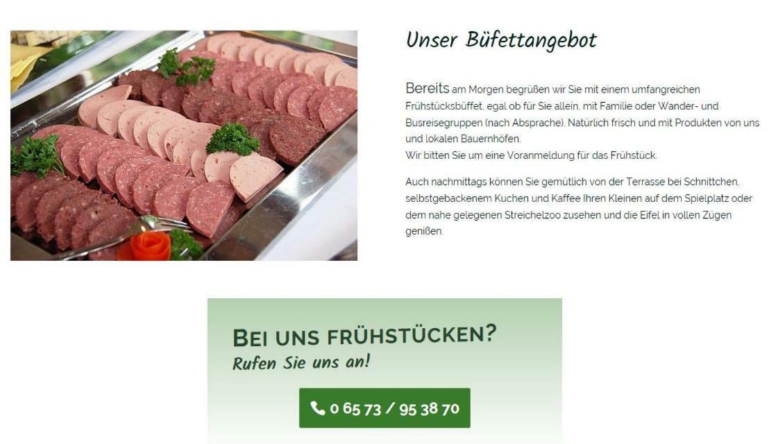 Eifelyeti Ferienwohnung Ellscheid Zewnętrze zdjęcie